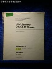 Sony Bedienungsanleitung ST SE700 / SE500 / SE300 FM/AM Tuner  (#0056)