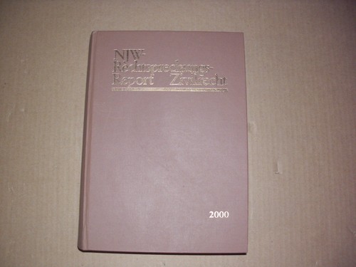 Njw 2000 neue juristische - 2000,