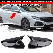 2X Adhesive Mirror Caps