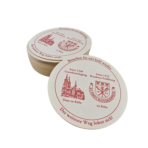 Bierdeckel rund - bierdeckel,