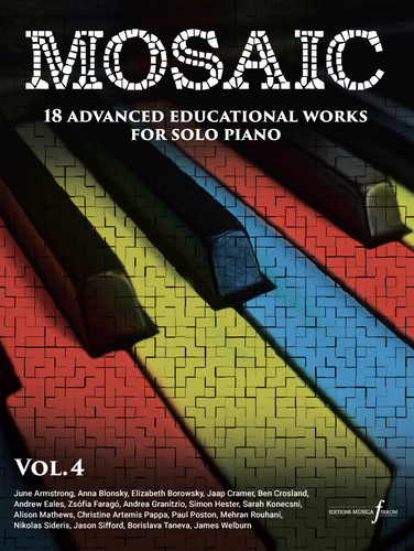 Mosaik für solo klavier band - klavier,
