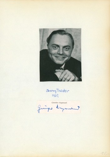 Autogrammkarte schauspieler - autogrammkarte,