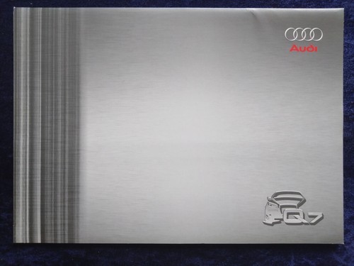 Audi prospektmappe mit - q7,