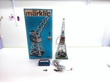 Märklin H0 7051 Ferngesteuerter Drehkran mit Hebemagent, in OVP, geprüft#624