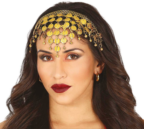 Orientalischer kopfschmuck mit - orientalischer,