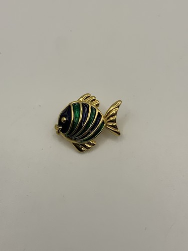 Vintage brosche fisch - fisch,