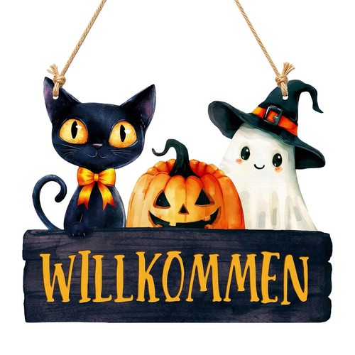 Halloween türkranz deko - halloween,