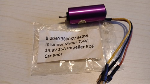 Brushless motor inrunner b2040 - motor,