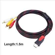 Hdmi 3rca kabel m - 1.5,