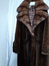 Nerzmantel geschoren mit