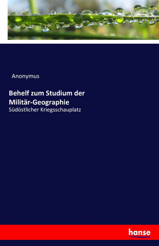 Anonymus behelf zum - |,
