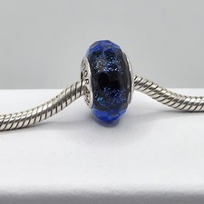 Original Pandora Murano Glas Schimmernde Facetten 791646 #14