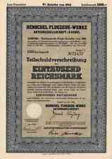 Henschel Flugzeuge 1943 Kassel Schönefeld Friedrichshafen ZF Luftfahrttechnik