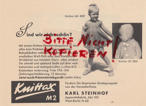 Berlin werbung 1956 karl - werbung, 1956,