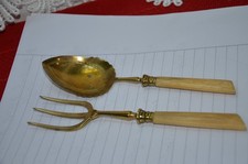 Altes Besteck, Messing mit