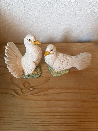 2er set vintage pfauentauben - 2er,