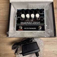 Electro Harmonix Battalion Bass Preamp DI Distortion EHX Guitar Effect Pedal