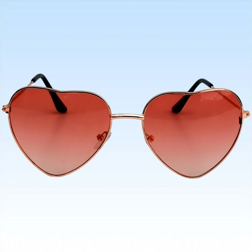 Roste herzbrille mit - herzbrille,
