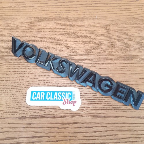 Schriftzug volkswagen - schriftzug,