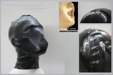 ☀️☀️☀️ LATEXTIL ☀️☀️☀️ - Latexmaske "BREATH-REGULATE-BLACK" - ANGEBOT - NEU