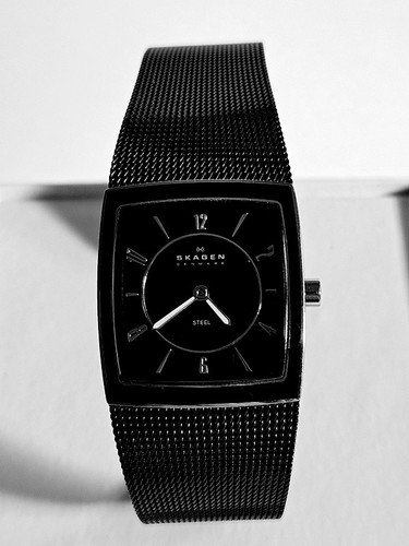 Formschöne skagen damenuhr - skagen,