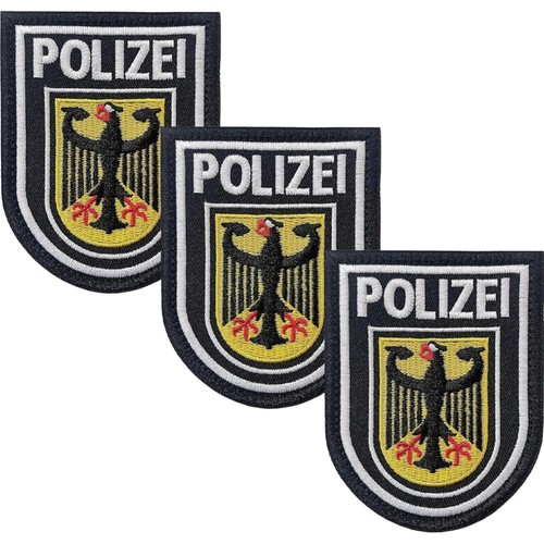 Polizei patch set stück - polizei,