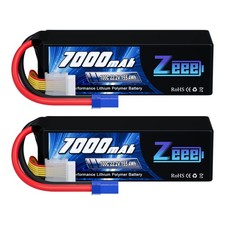 2pcs Zeee 22,2V 7000mAh 6S