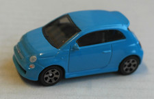 Matchbox 2019 Fiat 500 Turbo hellblau Auto Car Mattel MBX PKW light blue ´19