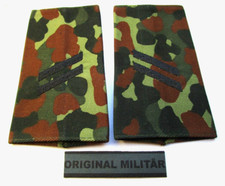 Rangabzeichen Heer Obergefreiter  schwarz/flecktarn  Schulterklappen