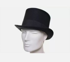 Faustmann Zylinder Hut Damen Herren Hochzeit Zauberer Schornsteinfeger Wolle NEU