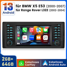 Für BMW E38 E39 E53 X5 7" CarPlay GPS Navigation Android 13 Auto Stereo FM Radio