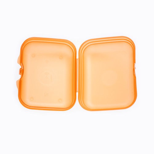 Tupperware twin box - box, orange