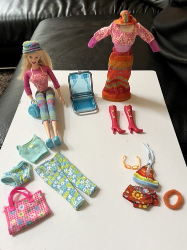 2000 flower power barbie - power, puppe