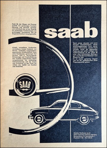 Saab originale - saab, 96