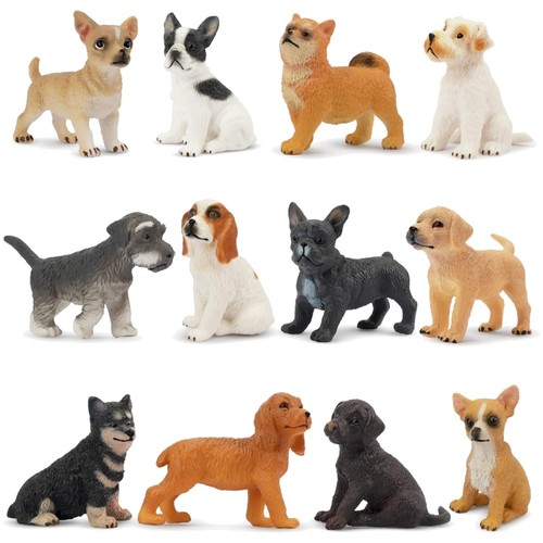 Mini hund tierfiguren - mini, set