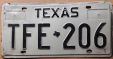 USA Nummernschild Texas Kennzeichen Original Metall-Schild US License Plate