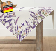 Blumen Tischdekoration Leinen