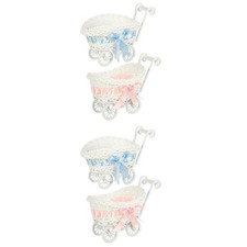  4 PCs Cart Design Storage Korb Bonbonhalter Babyparty Hochzeitsfeier