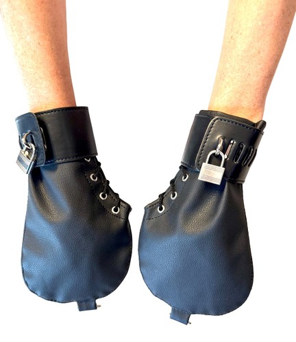 Bondage leder fessel - bondage,