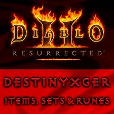 Diablo 2 Resurrected D2R Ladder Jah Ber Lo Ohm Ist Rune Season 12 Softcore PC