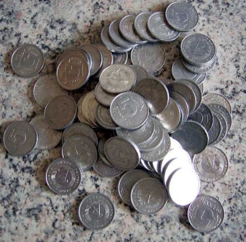 Dachbodenfund ddr münzen - dachbodenfund,