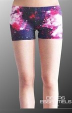 Damen Shorts Galaxy  