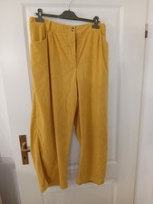 Hose Damen Gr.56  curryfarbener Cord