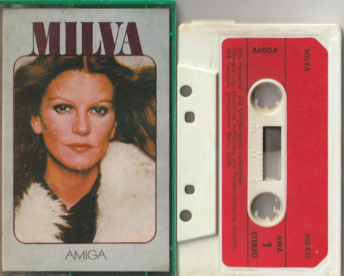 Milva musikkassette - milva, mc,