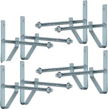 8 Stück Wandhalterung für Autoreifen Felgenhalter Reifenhalter Reifen Wandhalter