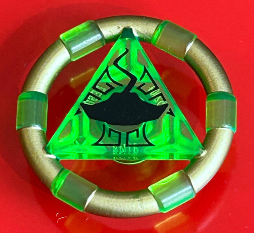 Lego ring transparent grün - lego,