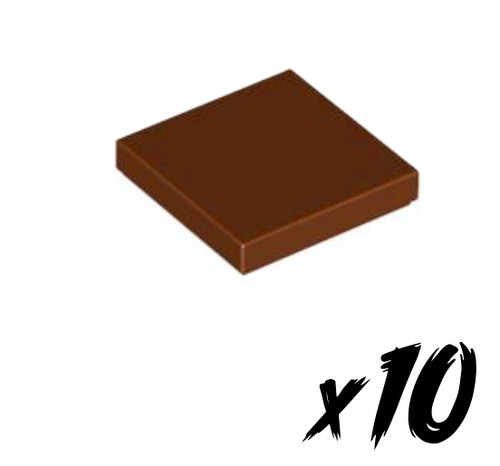 10x lego 3068 2x2 tile - 3068,