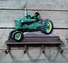 GARDEROBE TRAKTOR WANDGARDEROBE GUSSEISEN TRECKER OLDTIMER VINTAGE ANTIK STIL