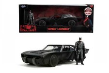 Jada Kino Movie Car The Batman Batmobile 2022, m Licht 1:18 Modellauto