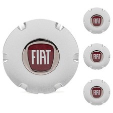 4x ORIGINAL Fiat Nabendeckel